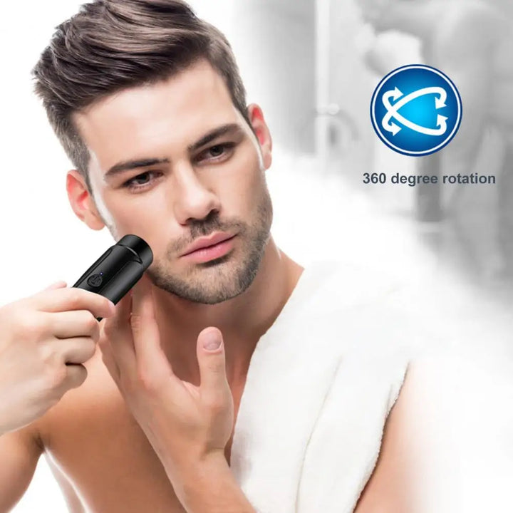 Mini Portable Electric Shaver: Compact, Multifunctional, USB Rechargeable