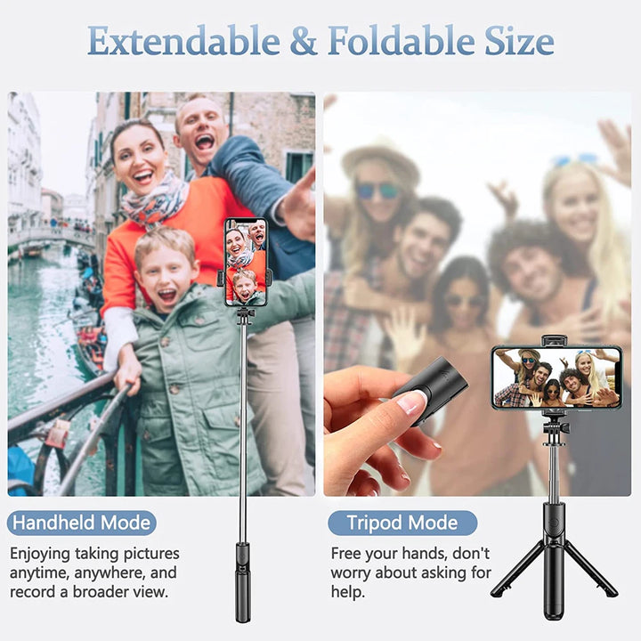 SnapPro: Extendable Selfie Stick Tripod