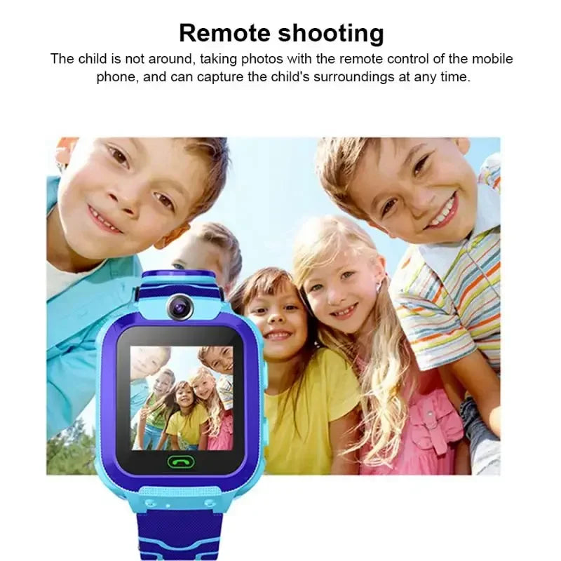 Kids' 4G Smartwatch: GPS Tracker & Phone Call