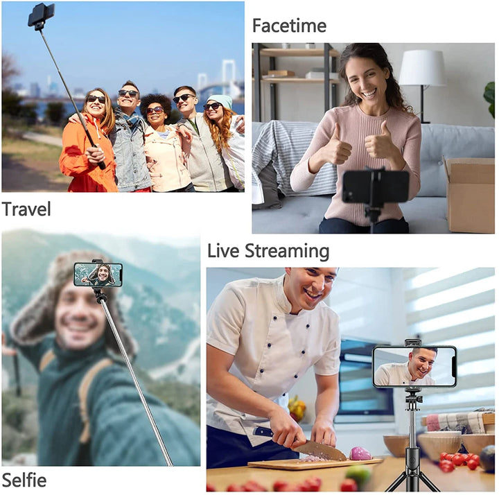 SnapPro: Extendable Selfie Stick Tripod