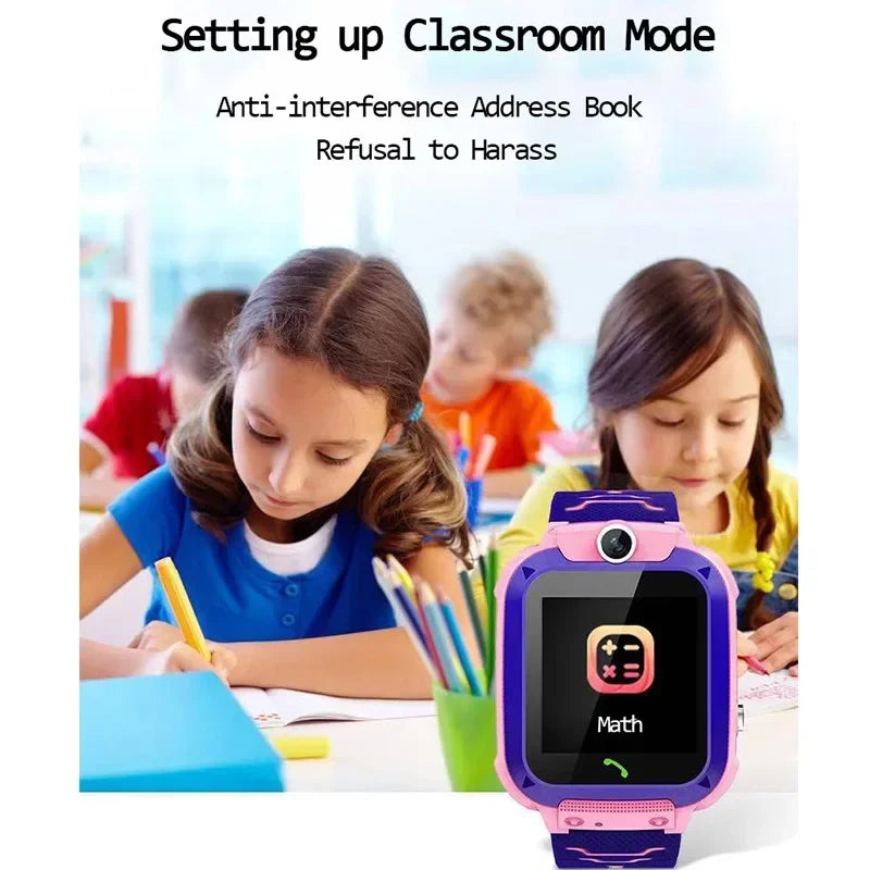 Kids' 4G Smartwatch: GPS Tracker & Phone Call