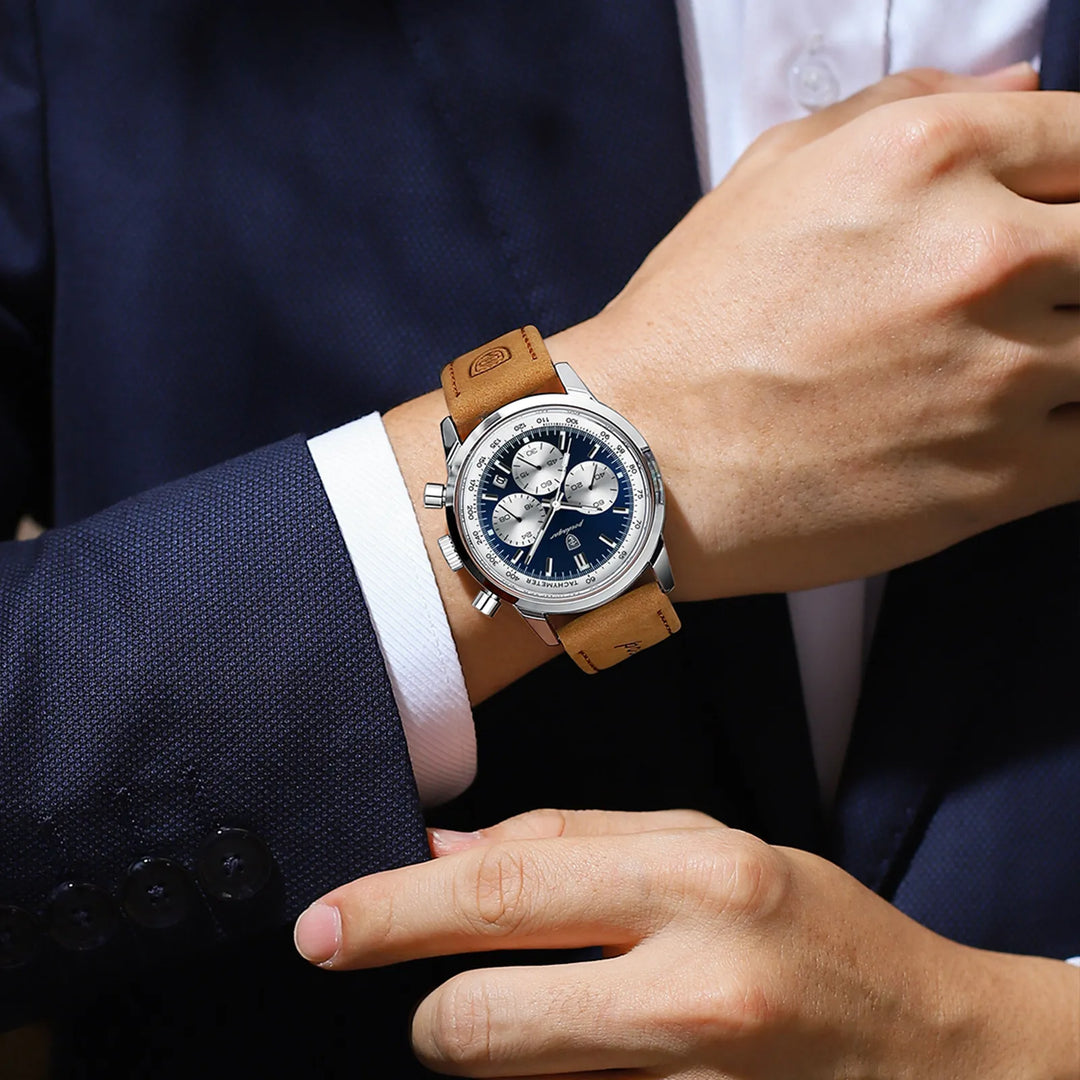 Timeless Elegance: Luxury Chronograph Men's Quartz Watch